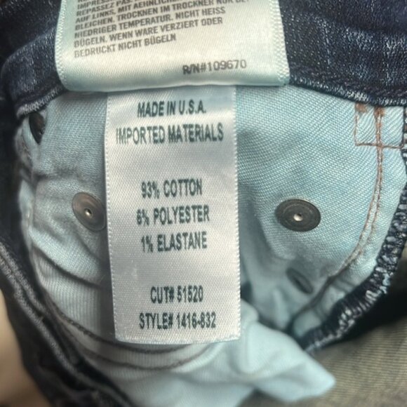 Citizens Of Humanity Rocket High Rise Dark Wash Skinny Denim Jeans - Picture 11 of 14